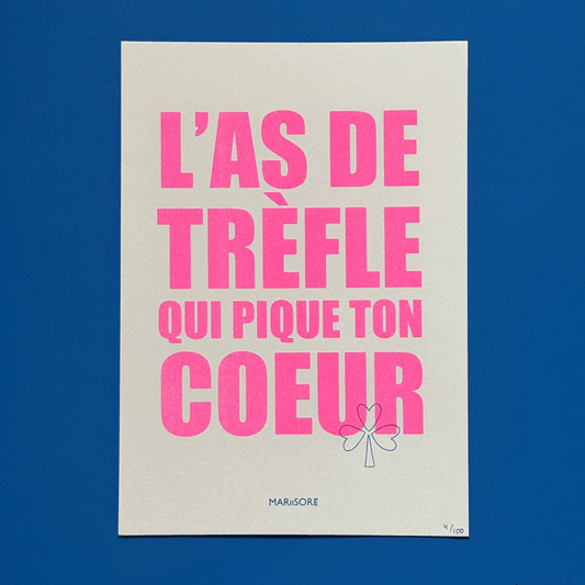 Risographie L'AS DE TRÈFLE