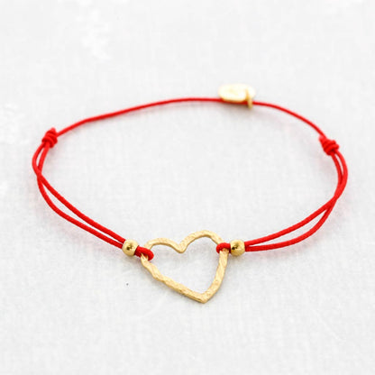 Bracelet cœur en acier: Vert