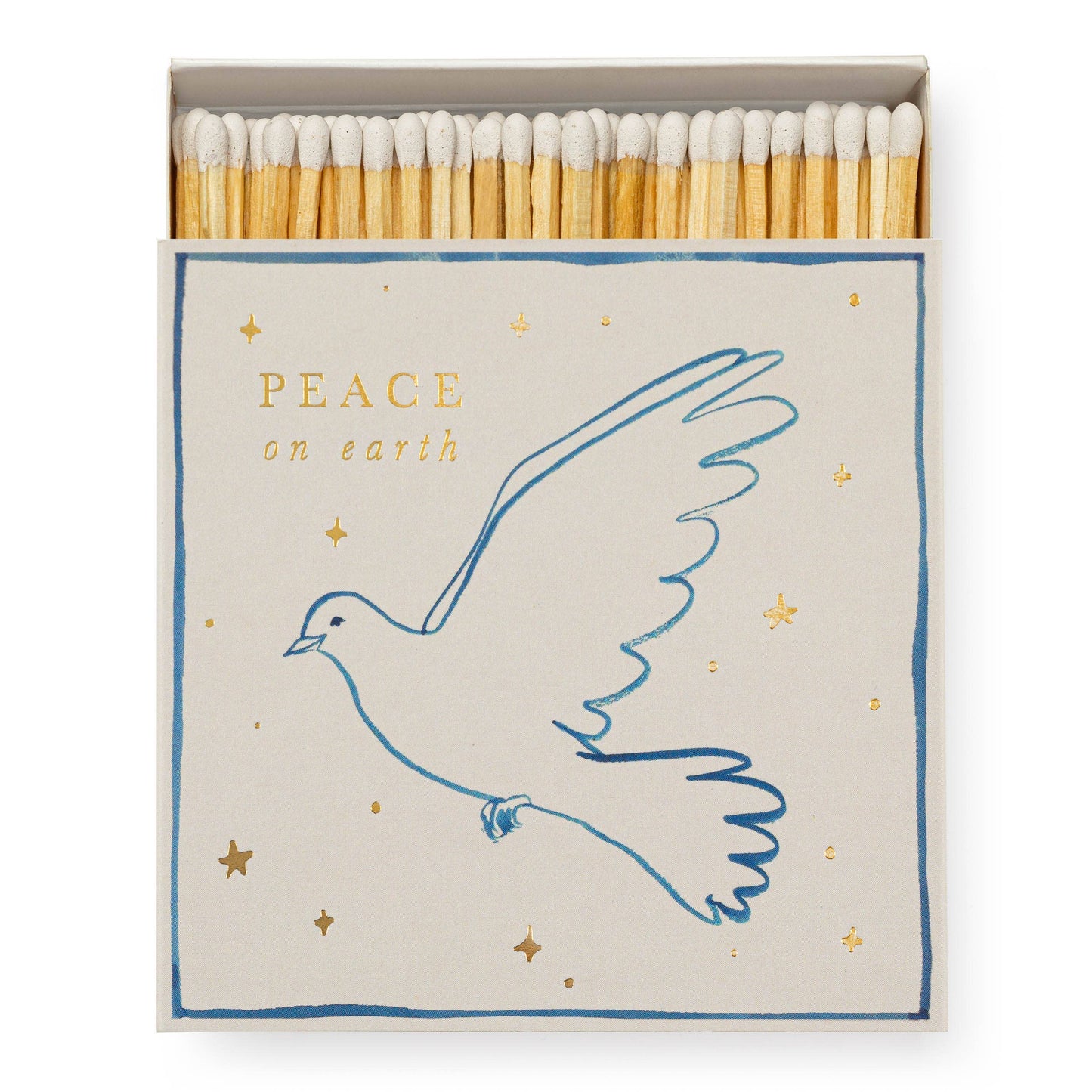 Peace Dove | Square - Allumettes de Noël en toute sécurité 🎄