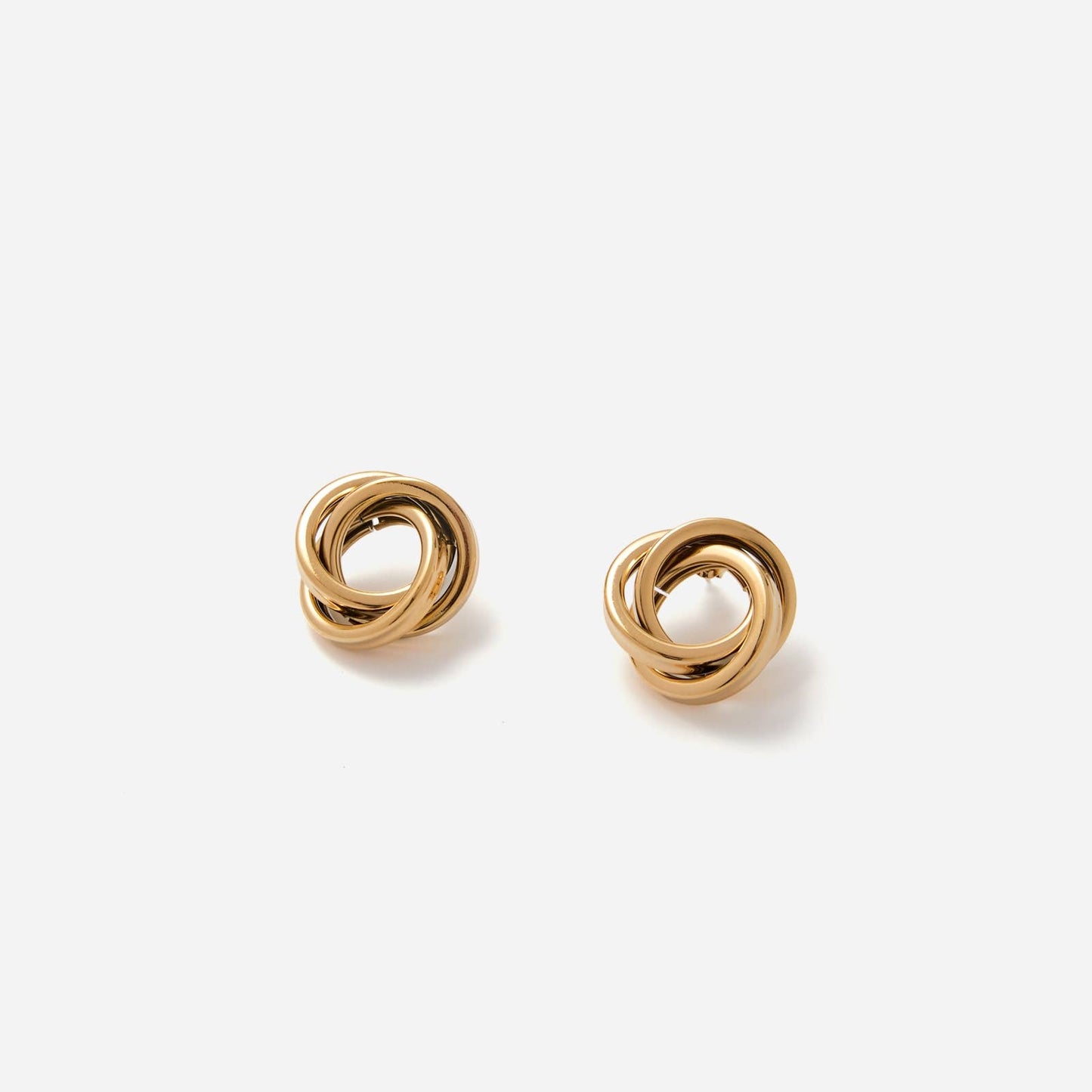 Boucles d'oreilles puces - Kyana: Gold / Tu [1]