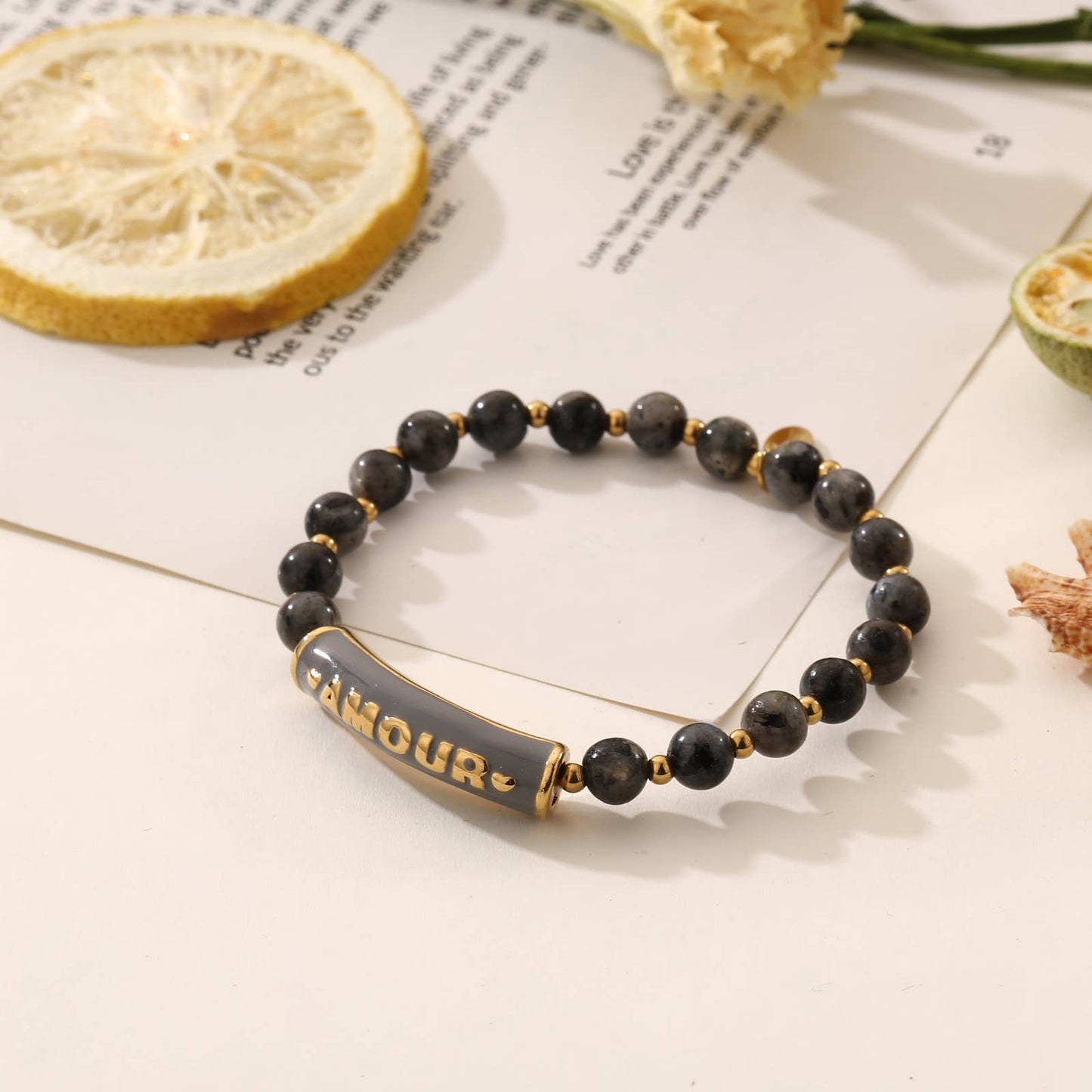 Bracelet - Harmonie: Blanc / Tu [1]