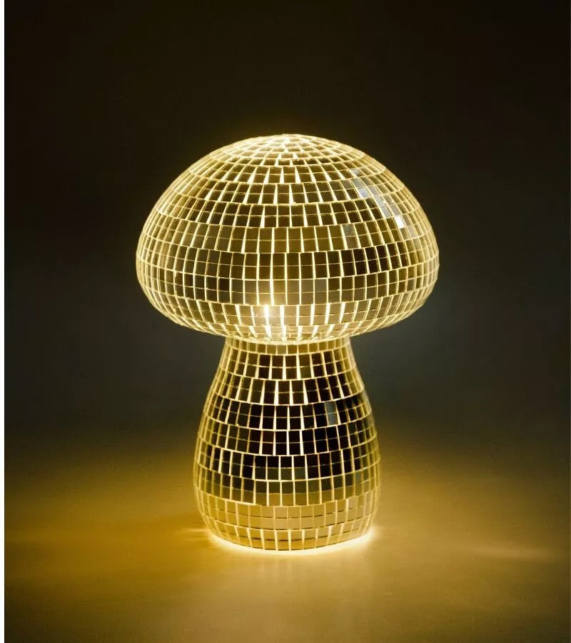 Lampe Champignon à facette (avec piles)
