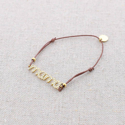 Bracelet en acier Mama Cristales: Multicolore