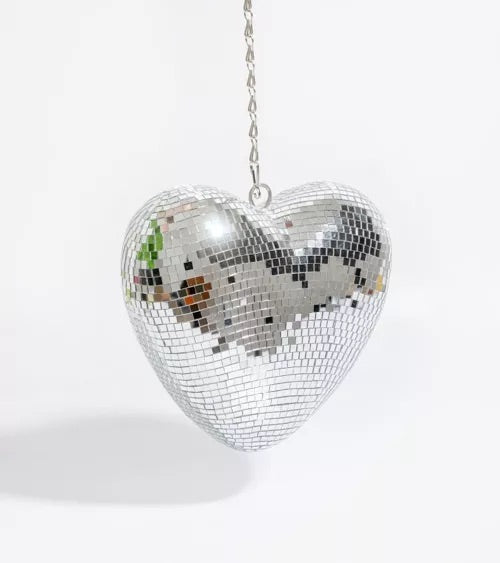 Coeur disco à facette