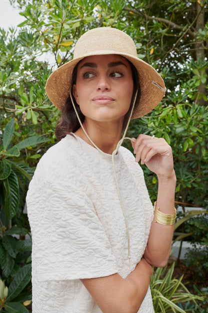 CHAPEAU MILOS RAPHIA NATUREL