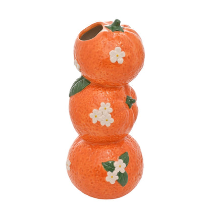 Vase Triple Orange Hestia 21cm