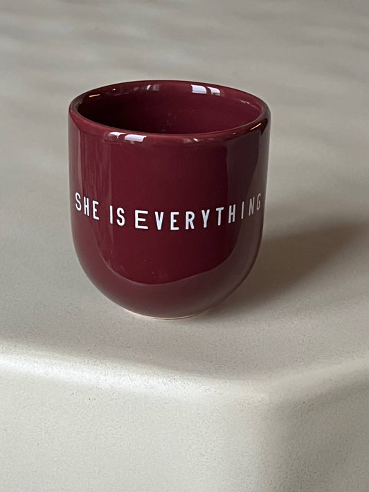 Sisi mug, elle est tout.