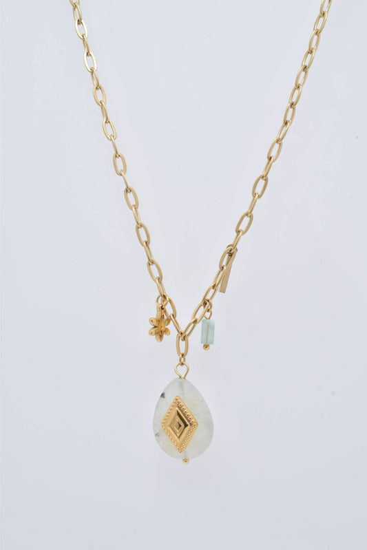 COLLIER - BJ210065OR: Vert