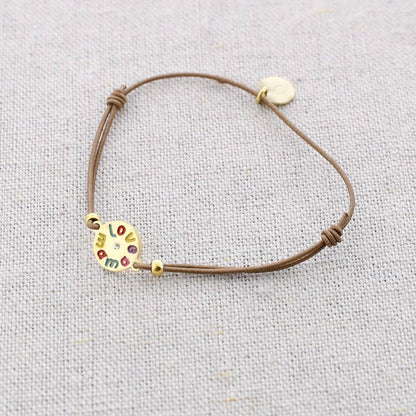 Bracelet élastique en acier avec médaillon Love Mama: Combiné 3