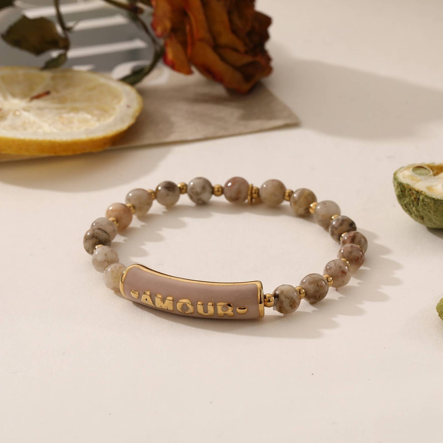 Bracelet - Harmonie: Blanc / Tu [1]