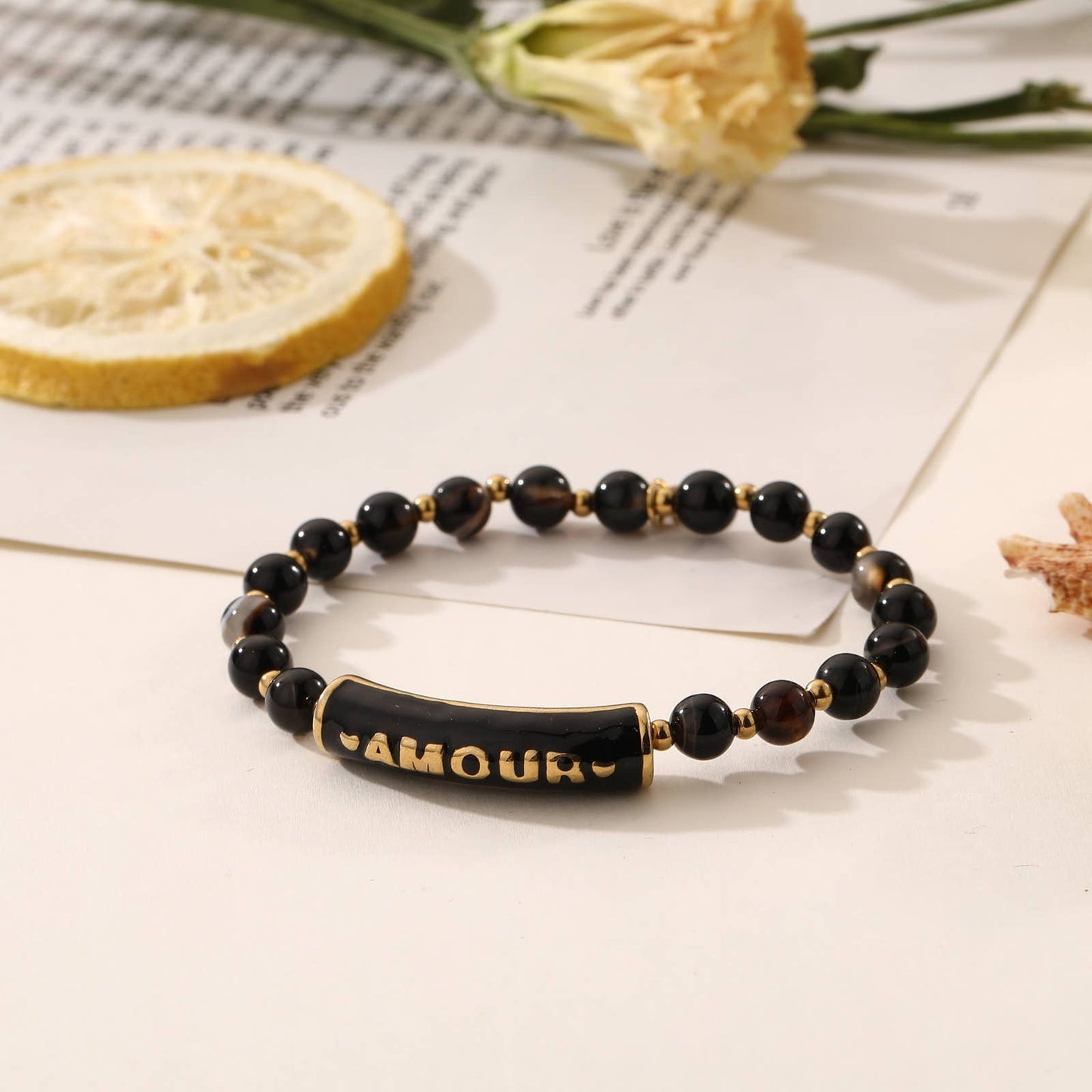Bracelet - Harmonie: Blanc / Tu [1]