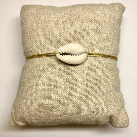 Bracelet Coquillage: Doré / Femme