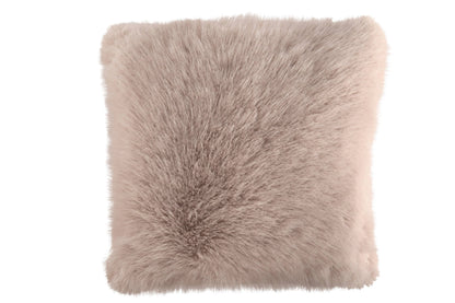 Coussin (rembourré) JUNE - 45x45 cm: Taupe