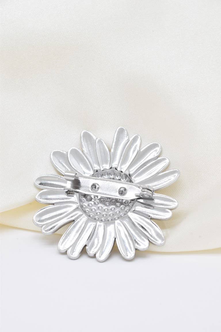Broche en acier inoxydable - BH500035: Doré