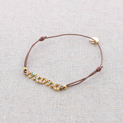 Bracelet en acier Mama Cristales: Multicolore