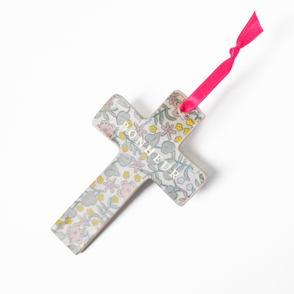 Croix Murale Lily: Amour