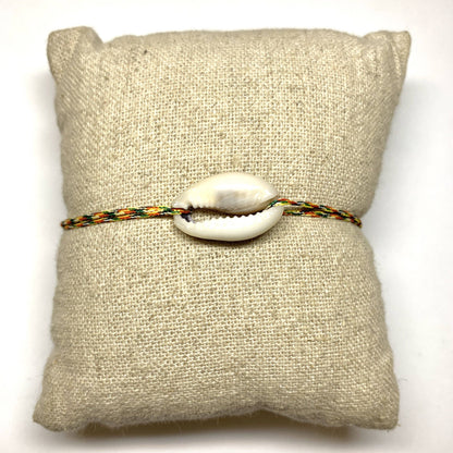 Bracelet Coquillage: Jaune fluo / Femme