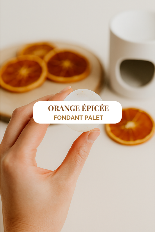 " Orange Epicée " - Fondant parfumé 5h