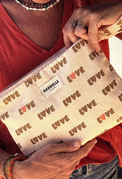 Pochette avec anse Love: LOVE