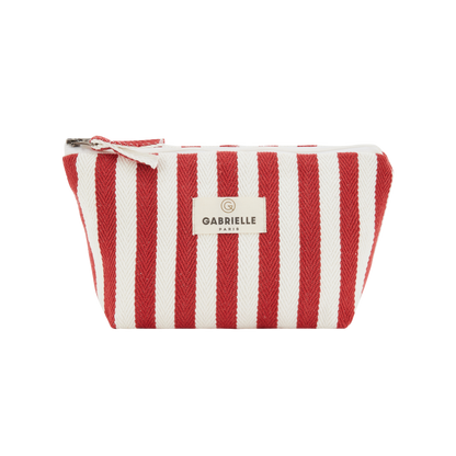Trousse de beauté Rayures Rouges