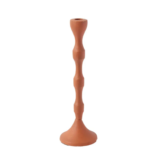 Bougeoir Solar - 31 cm - Terracotta