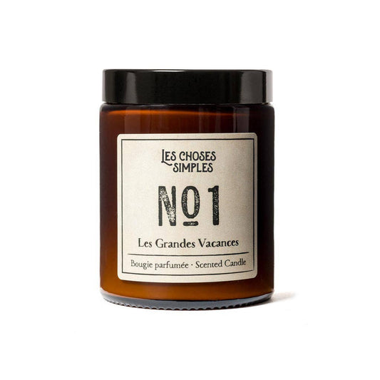 Bougie Moyenne No 1 Les Grandes Vacances: With Kraft box