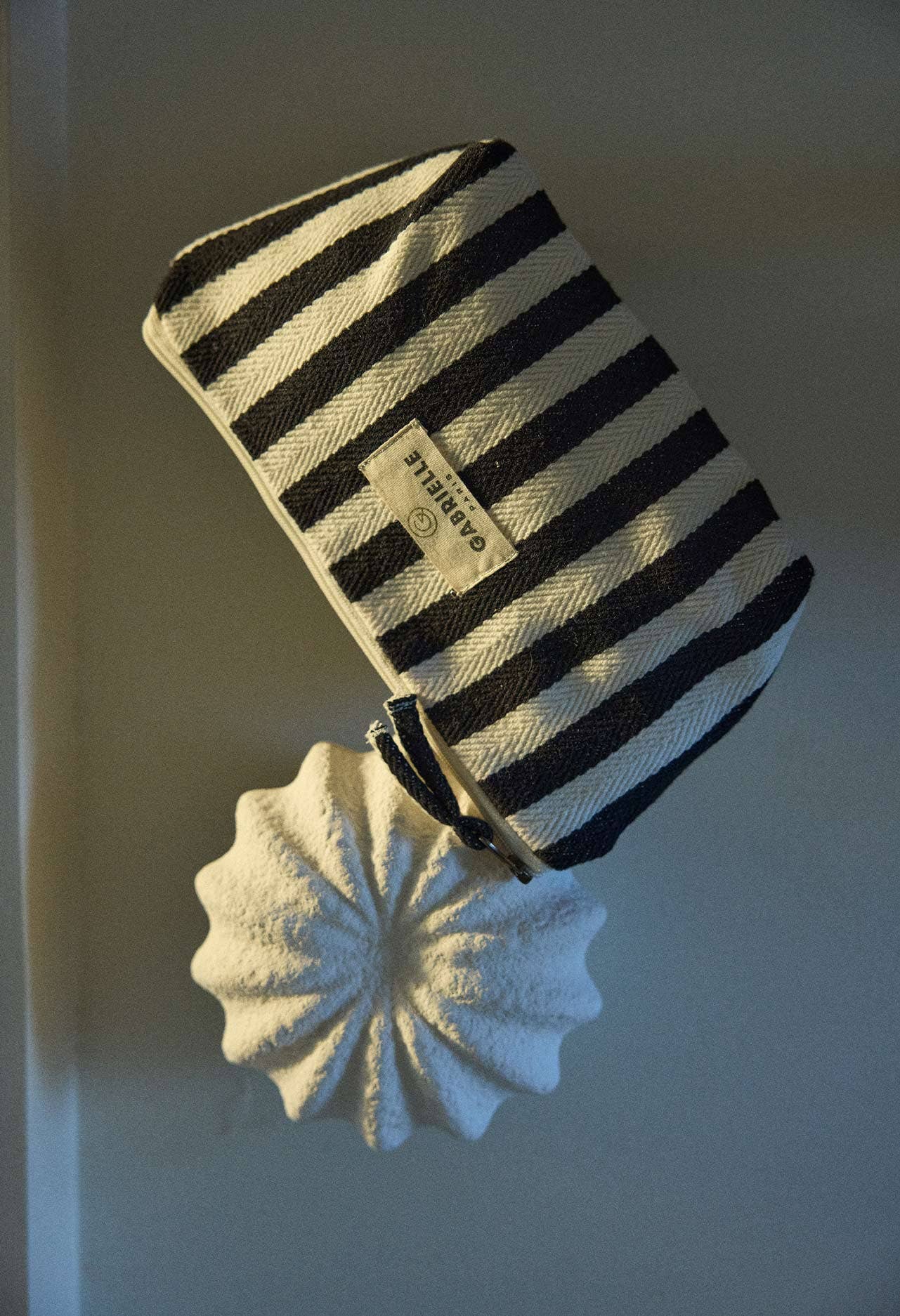 Trousse de beauté Rayures Noires