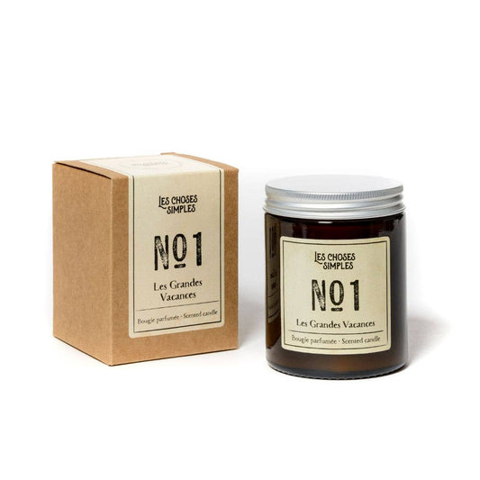 Bougie Moyenne No 1 Les Grandes Vacances: With Kraft box