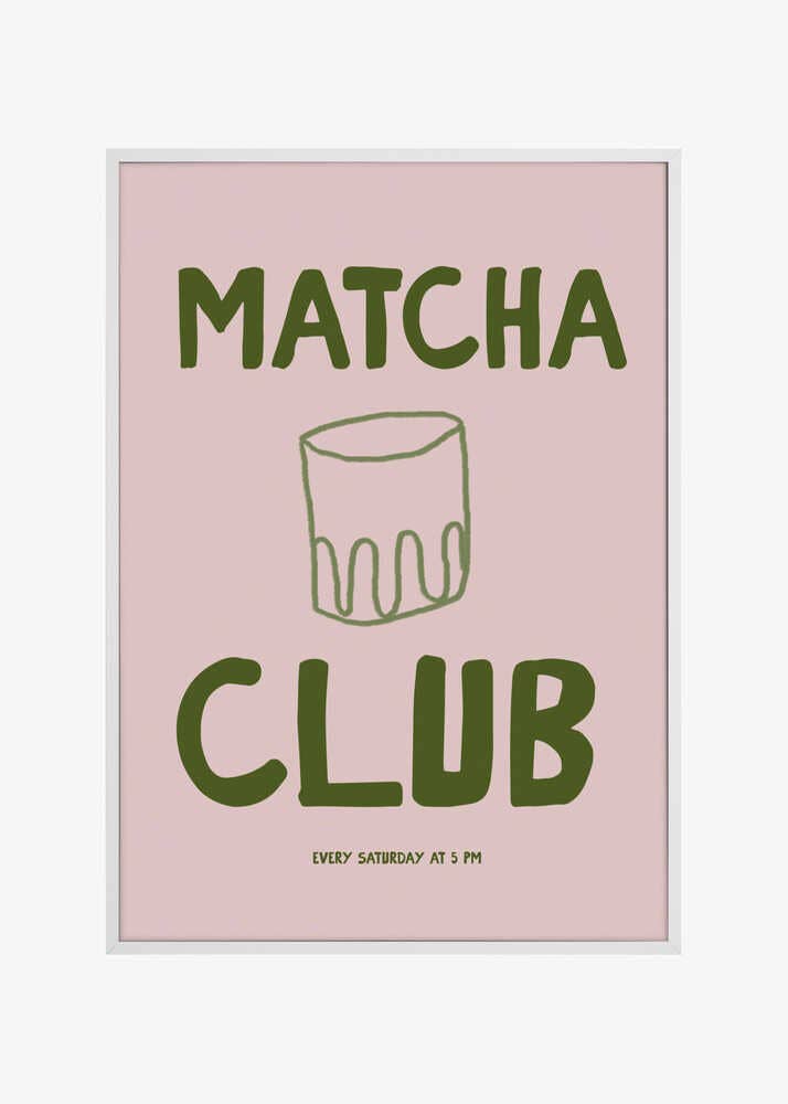 Rassemblement de Matcha: No Frame / 40x50