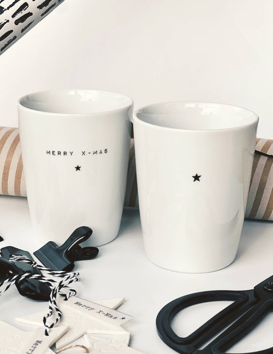 Mug cadeau de Noël X-Mas I: Ho Ho Ho