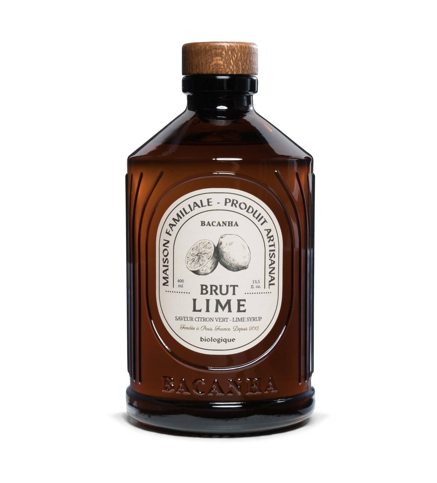 Sirop de Lime Brut Biologique - 400 ml