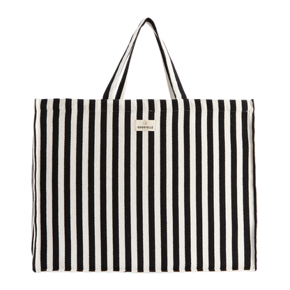 Sac Week-End Rayures Noires