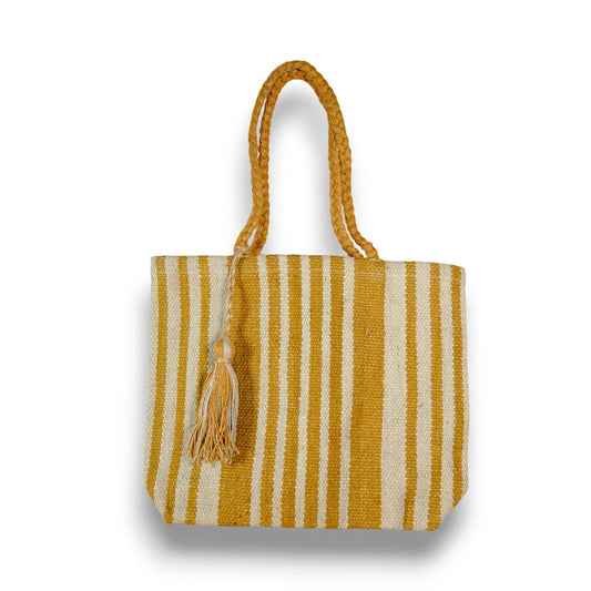 Sac jute LYDIA ocre