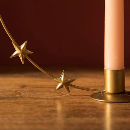 Bougeoir en forme d'étoile