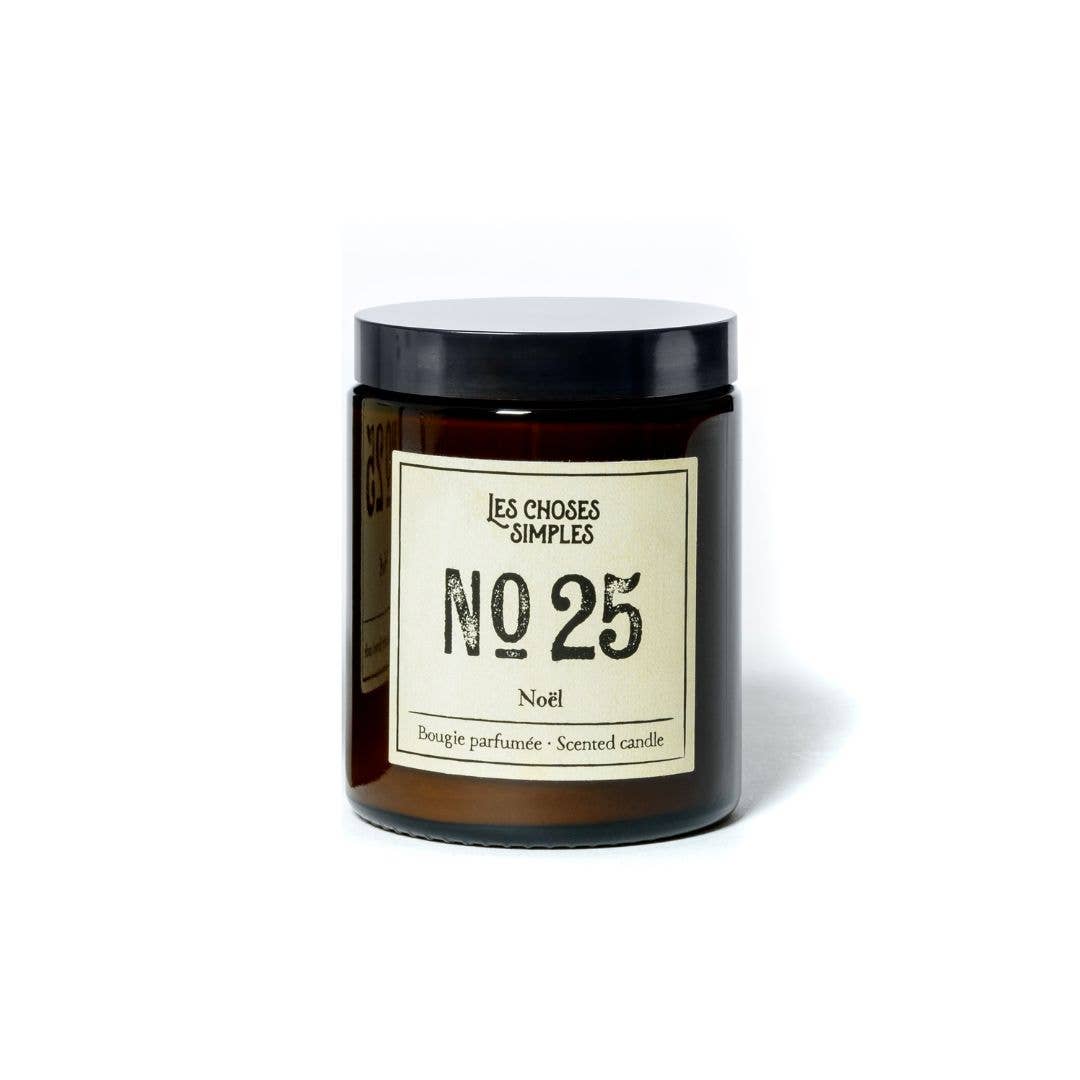 Bougie parfumée de Noël - Nr25: Avec coffret cadeau