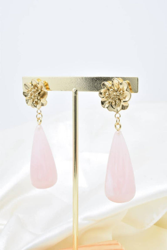Boucles d'oreilles en acier inoxydable -BO100348OR-RO