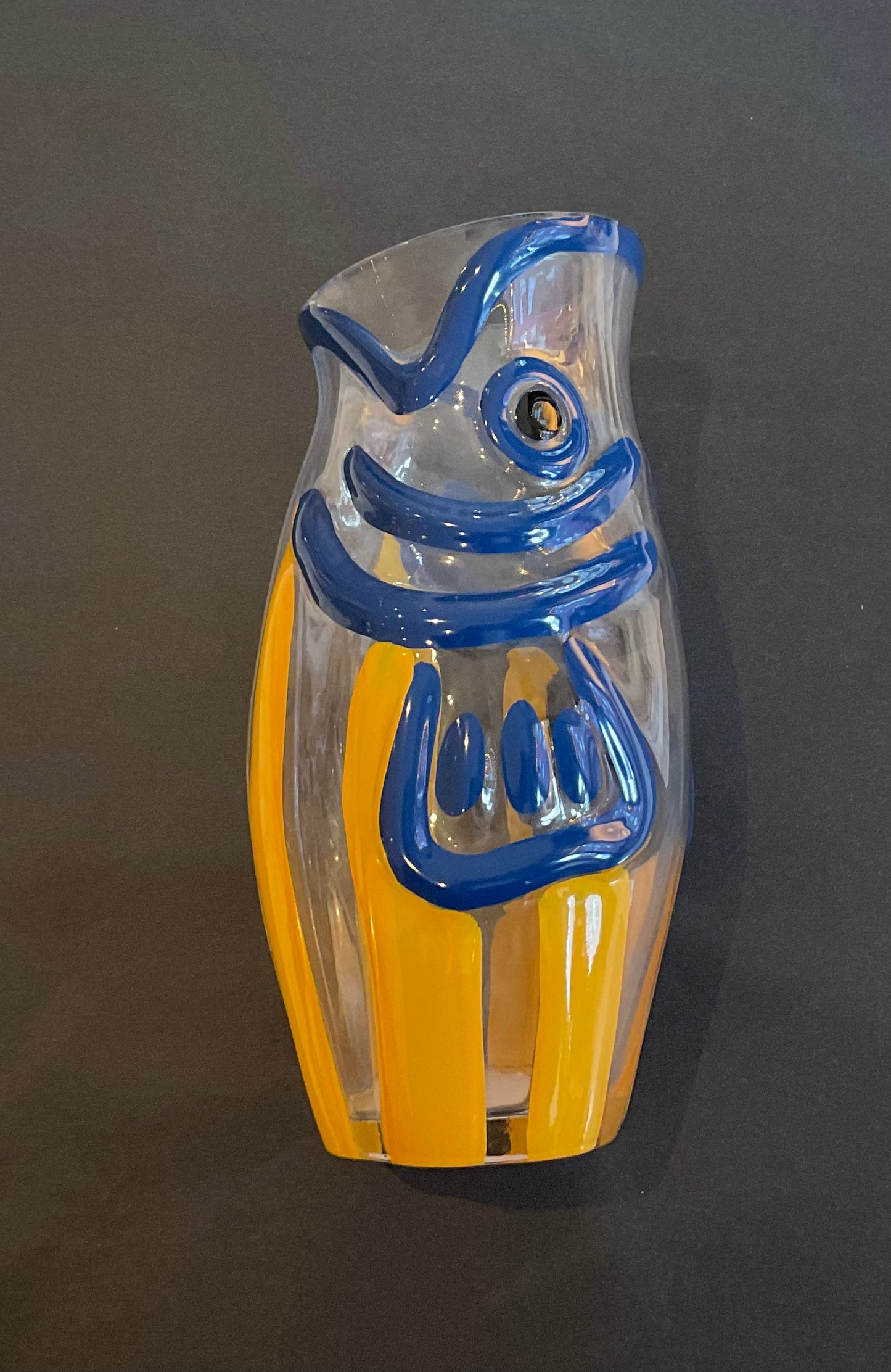 Vase poisson plouf& sun