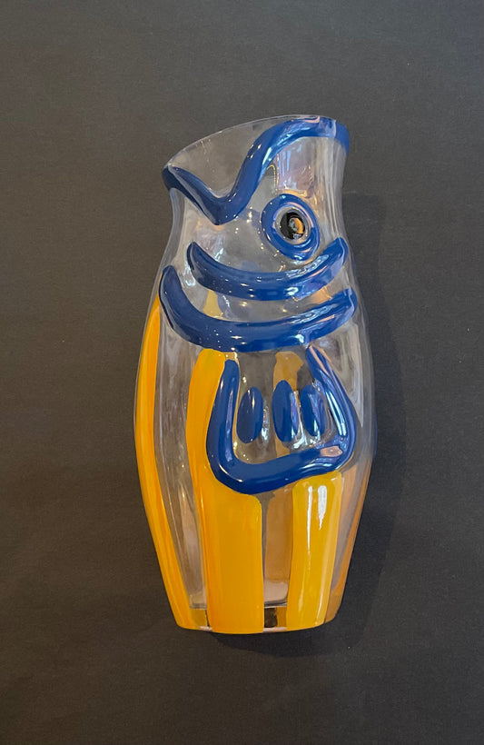 Vase poisson plouf& sun