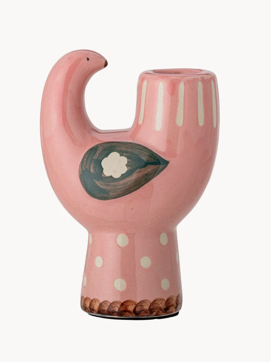 Bougeoir bloomingville rose