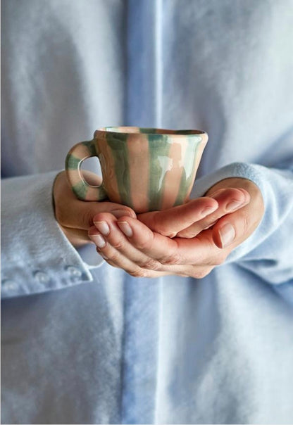 Tasse rayé