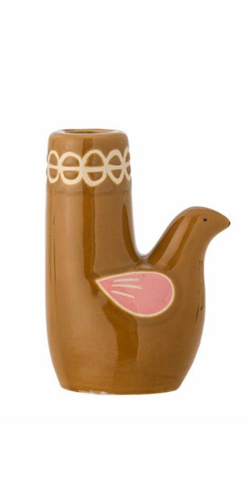 Bougeoir bloomingville marron