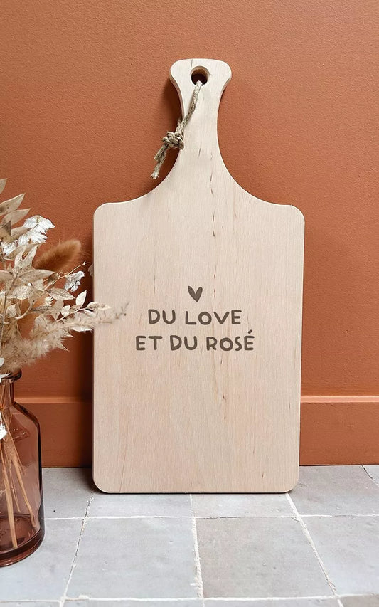 Planche apéro Du love et du rosé