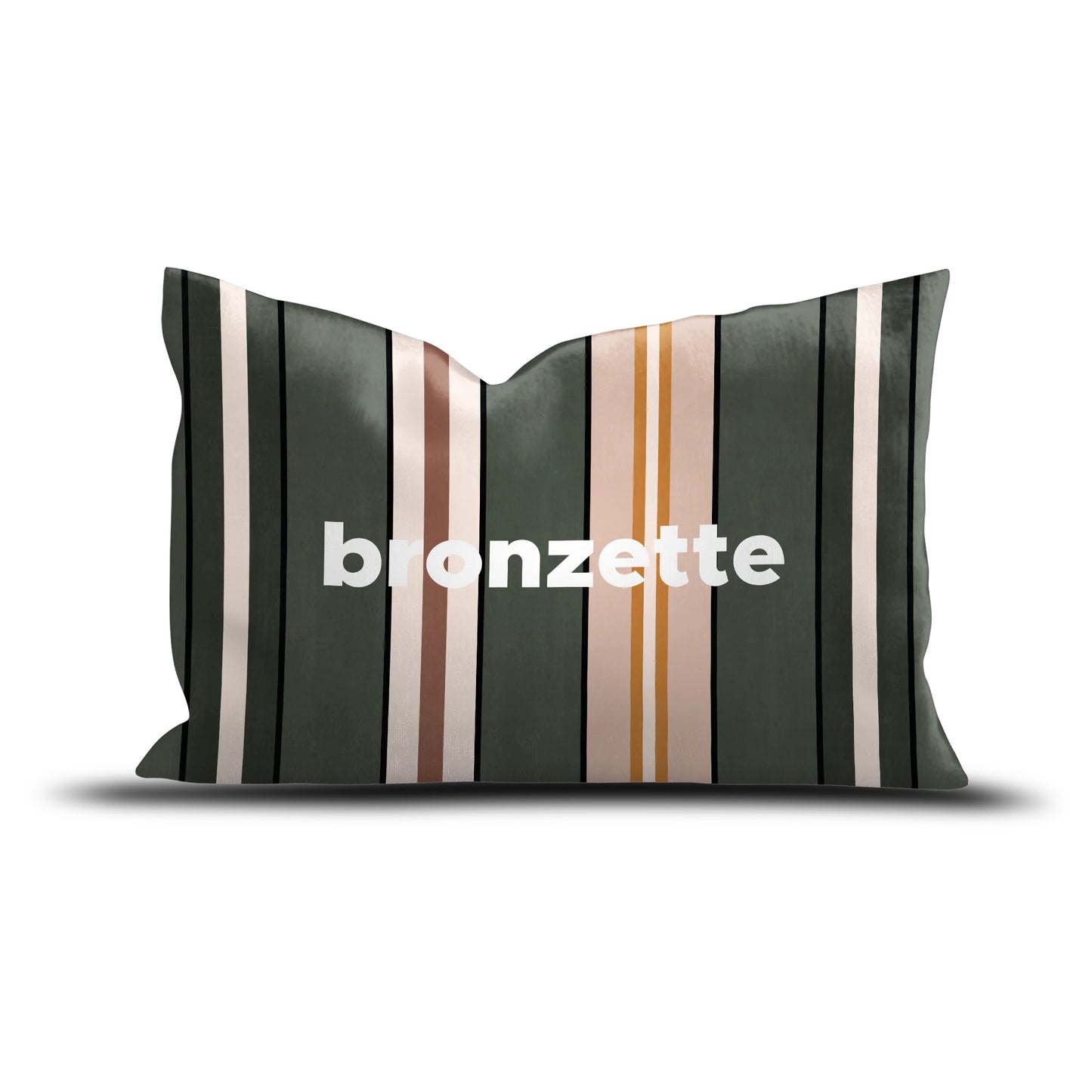 Coussin extérieur Stripe Bronzette 40x60 cm