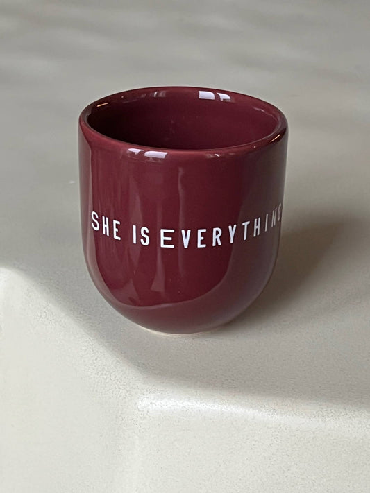 Sisi mug, elle est tout.