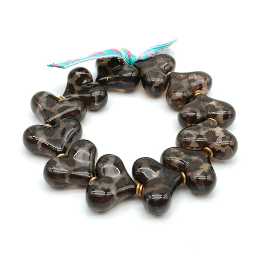 Bracelet WILD HEARTS — bracelet élastique en perles