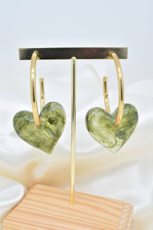 Boucles d'oreilles en acier inoxydable -BO100344OR-VRF
