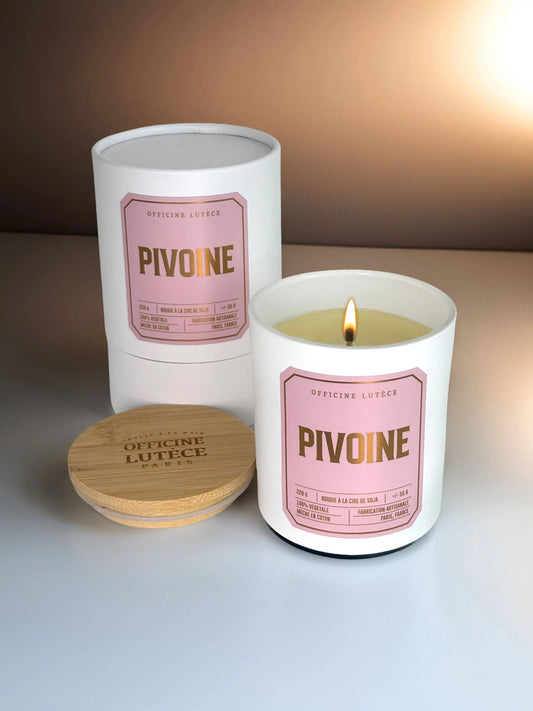 Pivoine - Bougie parfumée