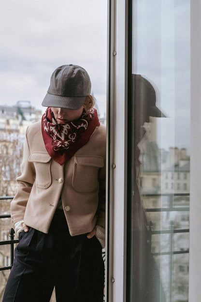 Bandana Bordeaux LS - Maison Adorée