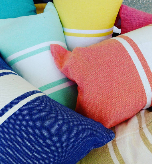 Coussin de plage gonflable Auténtica Curry 100% coton