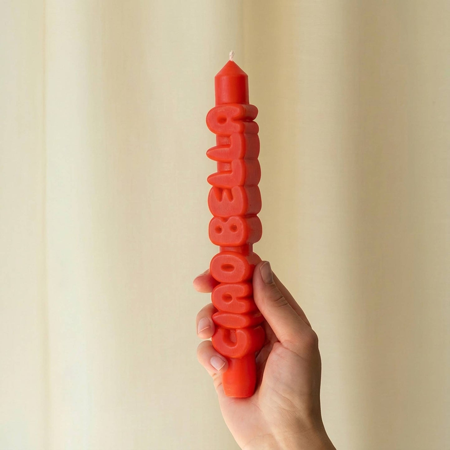 Bougie conique CIAO BELLA - Fait main - Bougies coniques 3D: Lilas